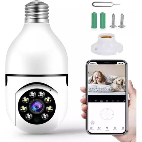 Focus Hd 1080p Sicherheitskamera Mit Wlan, 360°-rundumsicht Und Alarm