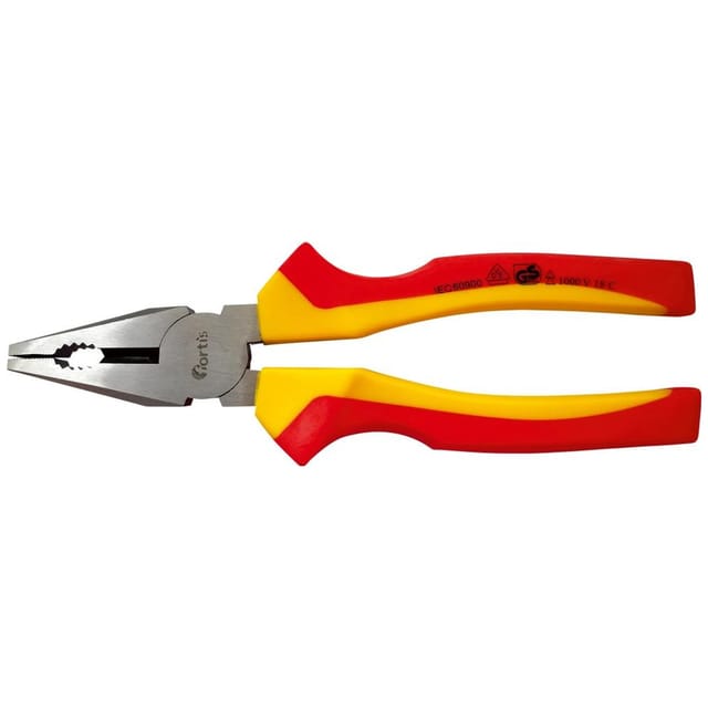 Fortis Kombizange vde 160 mm, Mehrkomponeten-Griff