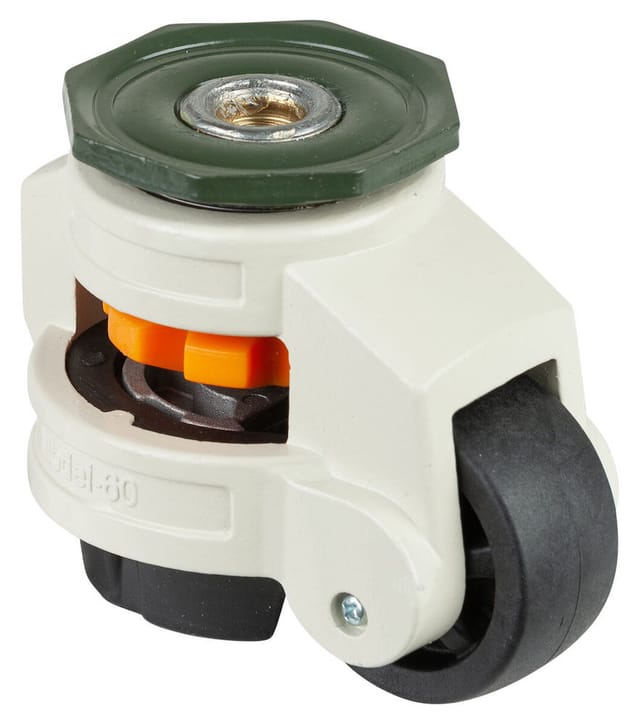 Bs-r Heberolle pa Rad Gleitl Rückenl M12 Tk/Rolle 250kg b 4 Rollen max. 2x250kg