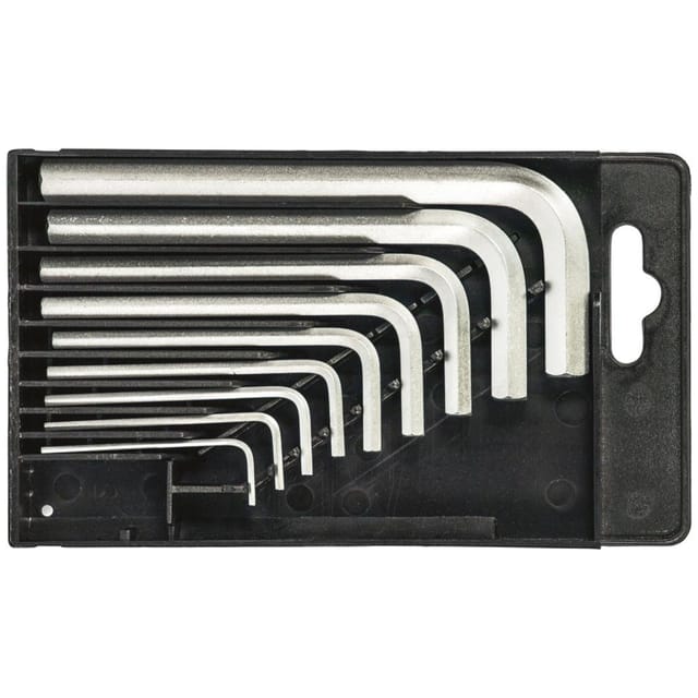 Fortis Winkelschraubendreher-Box 9-tlg. 1,5-10 mm