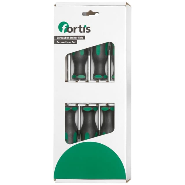 Fortis Schraubendreher-Satz 6-tlg. TORX