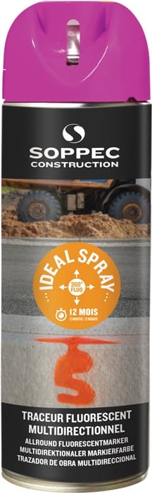 Markierungsspray ideal neonpink 500ml Spraydose