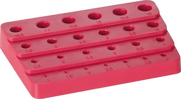 Kunststoffständer leer um 0,5 steigend 1-13mm fortis