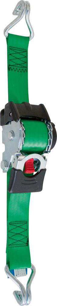 Automatik Zurrgurt L=3m, B=50mm, 750 daN, Spitzhaken