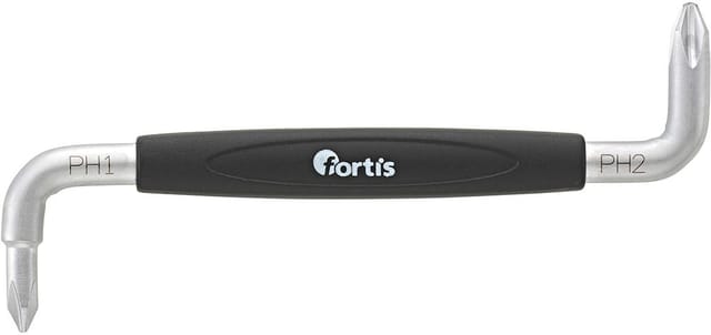 Winkelschraubendreher PH1+PH2x100mm fortis