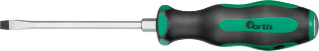 Schraubendreher 6-kant Schlitz 5,5 x 1 x 125 mm Schlagkappe Fortis