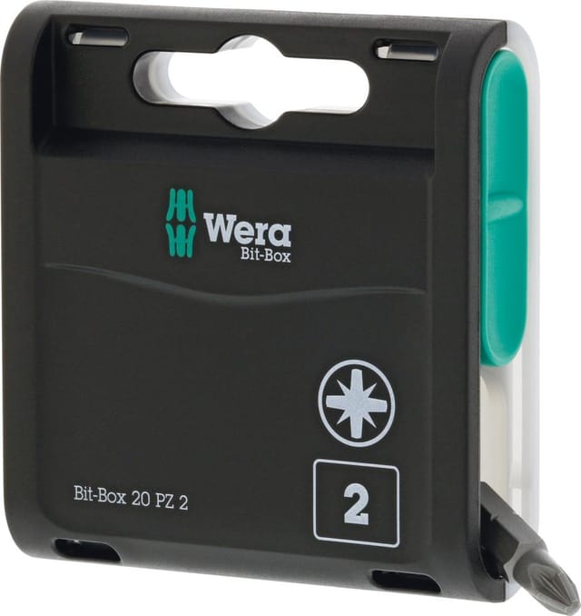 FP - Bit-Großpack Spender PZ2x25mm zähhart a 20 Stück Wera