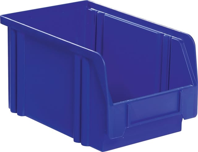 La-ka-pe LK3 blau Sichtlagerkasten L230/200xB150xH127mm ps blau