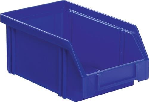 La-ka-pe LK4 blau Sichtlagerkasten L160/140xB105xH75mm ps blau