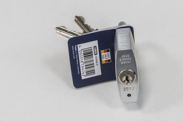FP - abus Vorhangschloss 80TI/40 2 Schl.