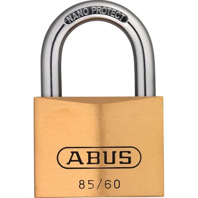Hangschloss Messing 85/60 - Abus