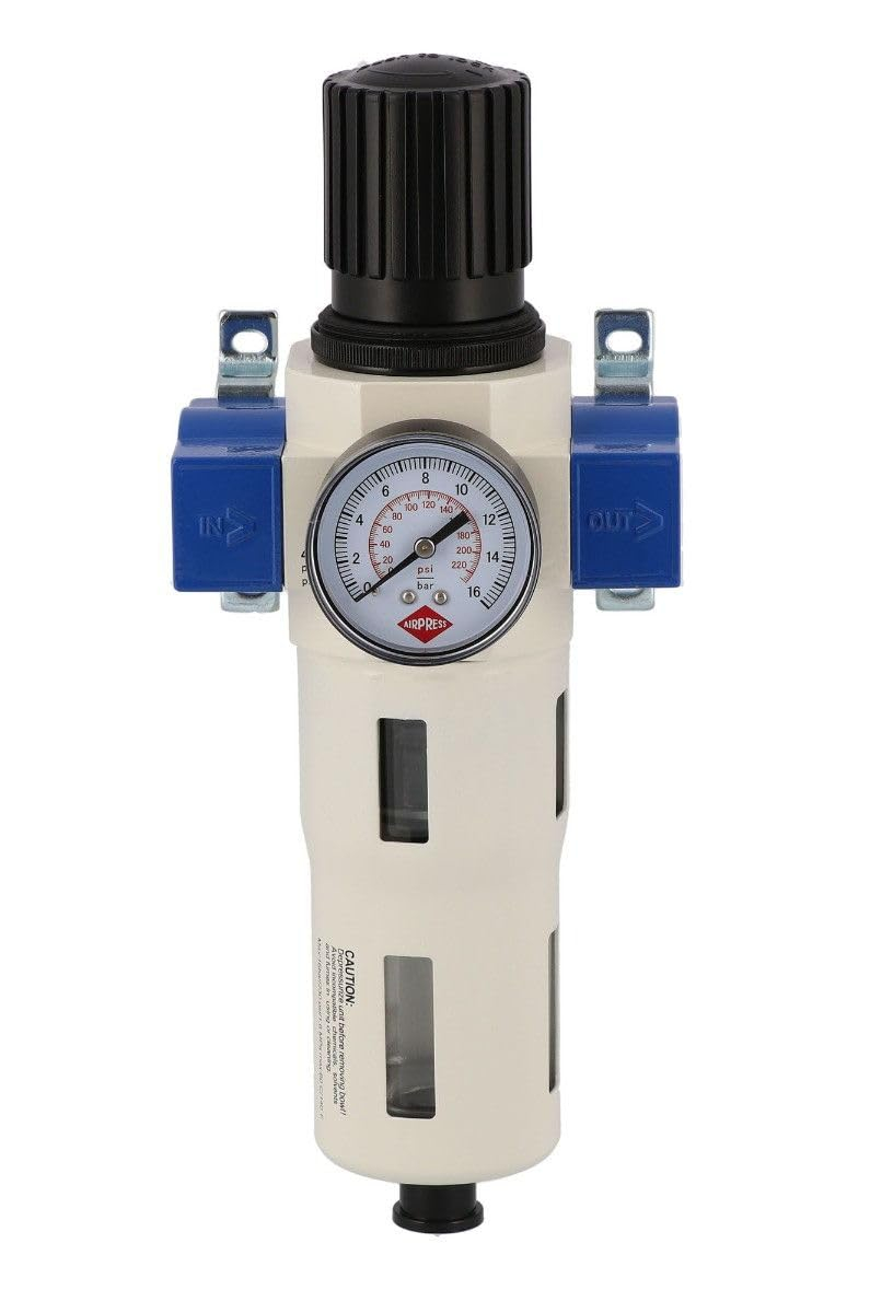Luftfilter Airpress 45200013 Mit Druckregler 15 Bar Zink