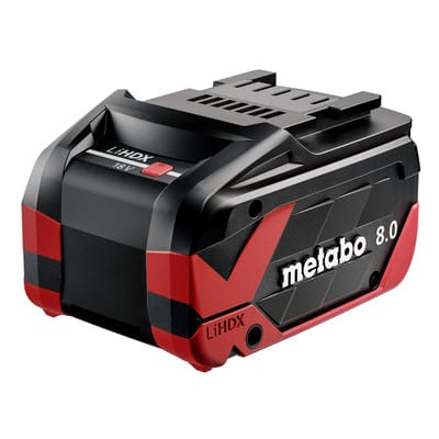 Metabo - LiHDX Akkupack 18 v 8,0 Ah cas Li-Ion Akku ( 624975000 )