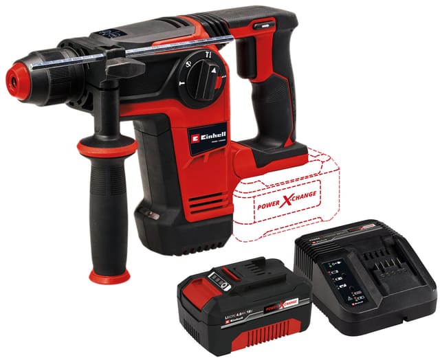 Professional Akku-Bohrhammer tp-hd 18/26 li bl Kit (1x 4,0 Ah) - Einhell