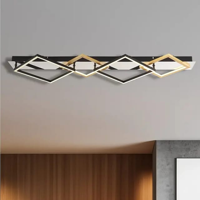 Deckenleuchte - Lesina - chrome - metall - led - 67847-48 - Globo