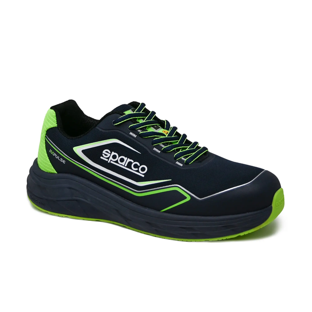 Sparco 07545BMVF Sicherheitsschuhe Impulse Willen ESD S1PS SR FO, Blau, 45