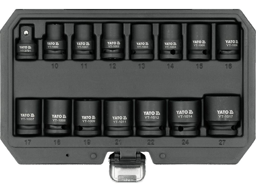 Schlüssel Und Stecknüsse Yato Impact Socket Set Crmo Stahl 15 Stück