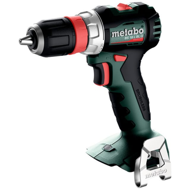Metabo - Akku-Bohrschrauber bs 18 l bl q, incl. Schnellwechselbohrfutter, Zubehör x