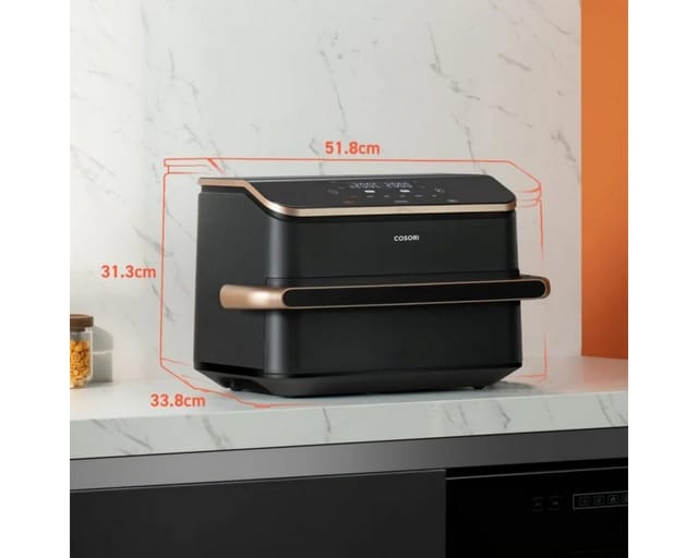 Cosori Twinfry Chef Edition Fritteuse Schwarz 10L