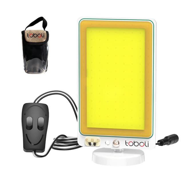 Wiltec - Campinglampe V1 led Strahler 20W 1961 Lumen mit Magnethalterung Anschluss an 12V-Stromquelle für Camping, Outdoor-Aktivitäten, Baustellen