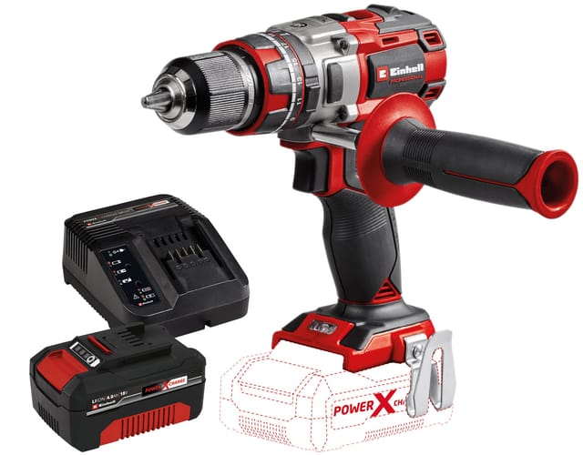 Professional Akku-Schlagbohrschrauber tp-cd 18/80 Li-i bl Kit (1x 4,0 Ah) - Einhell