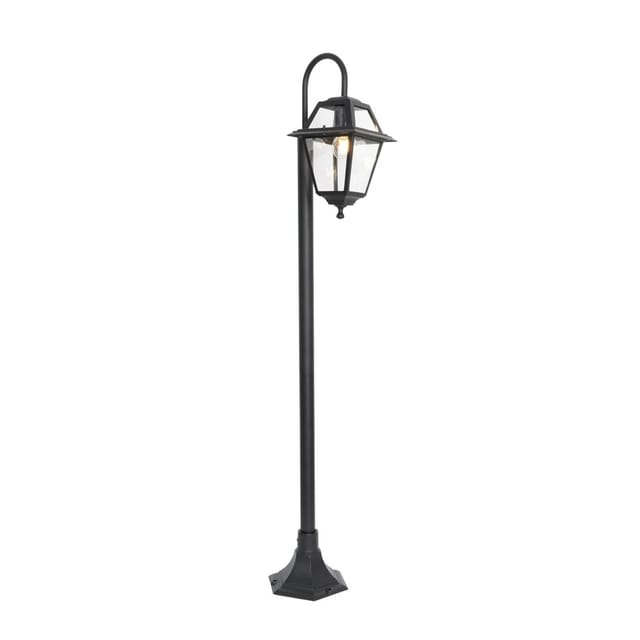 Klassische Außenlaterne schwarz 135 cm IP44 - Berta