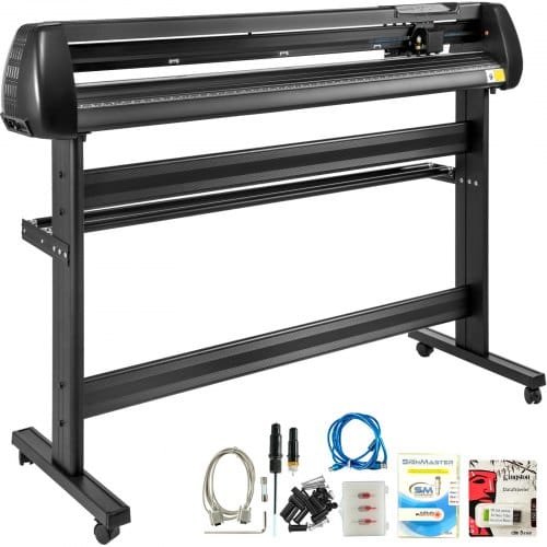 Schneideplotter 1350 Mm, Folienschneider, Vinylschneidemaschine 800 Mm/s, Vinyl Schneideplotter 128k-2m, Plottermaschine, Hobbyplotter 80 Db, Schnittgenauigkeit 0,01 Mm, Schnittdruck 10-500g, - Vevor