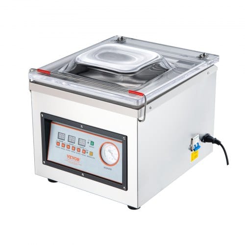 Mophorn - Vevor Kammer-vakuumierer 320 W Vakuumiergerät Für Feuchte Lebensmittel Fleisch Marinaden Usw. Kompakte Größe Mit 32 Cm Versiegelungslänge Anwendung In Der Privaten Küche Und Im Gewerblichen Bereich