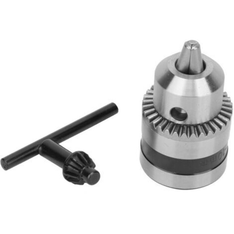 Mandrin De Perçage À Clé Résistant À L'Usure De 1,5 À 10 Mm, Serrage En Acier Inoxydable De Haute Précision, Pour La Fixation Par Presse