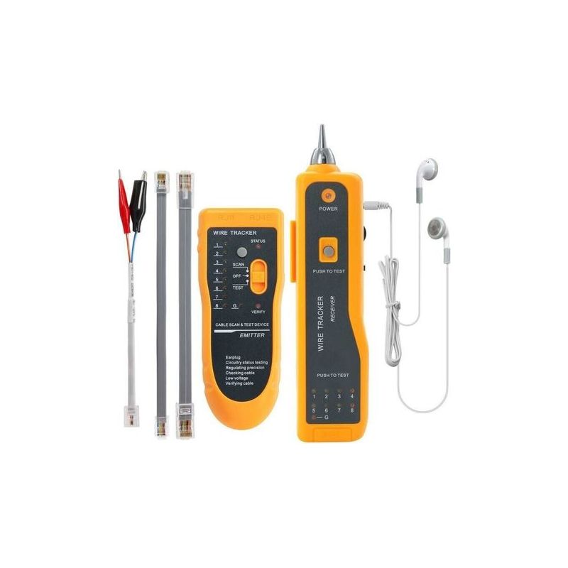 Fenoplastic Kabelsuchgerät Und Kabeltester Mit Kopfhörern Zur Ortung Von Drähten Und Kabeln