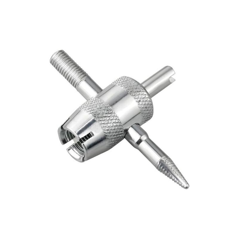 Fenoplastica Reifenventil-reparaturwerkzeug, Reifenventil-entferner, Ventileinsatz-entferner, 4-in-1-werkzeug Zum Entfernen Von Reifenventilschäften, Multifunktionswerkzeug Für Die Reparatur Von Autor