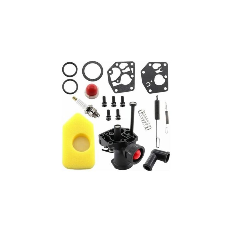 Fenoplastica Vergaser-reparatursatz Für Briggs & Stratton Rasenmäher. Inklusive Luftfilter. Wichtige Komponenten Für B&s-motoren. Oem-ersatzteilnummer 498809