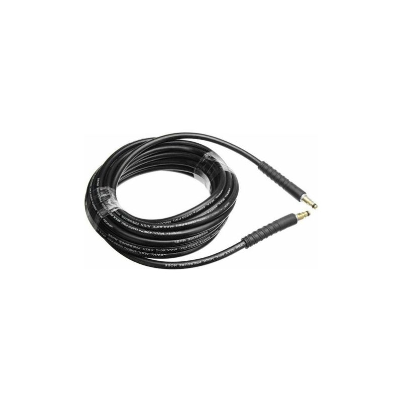 Fenoplastica Hochdruckreiniger Wasserreinigung Hochdruck Ersatzschlauch Reinigungsset 6m / 8m / 10m / 15m Für Kärcher K2 K3 K4 K5 K6 K7 (6 M)