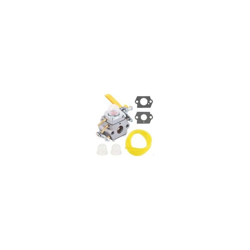 Fenoplastica Vergaser (inkl. Dichtung Und Schlauch), 2 Starterpumpen, C1u-h60 308054013 308054012 308054004 308054008, Kompatibel Mit Ryobi Homelite 25cc Rasenmähern/freischneidern