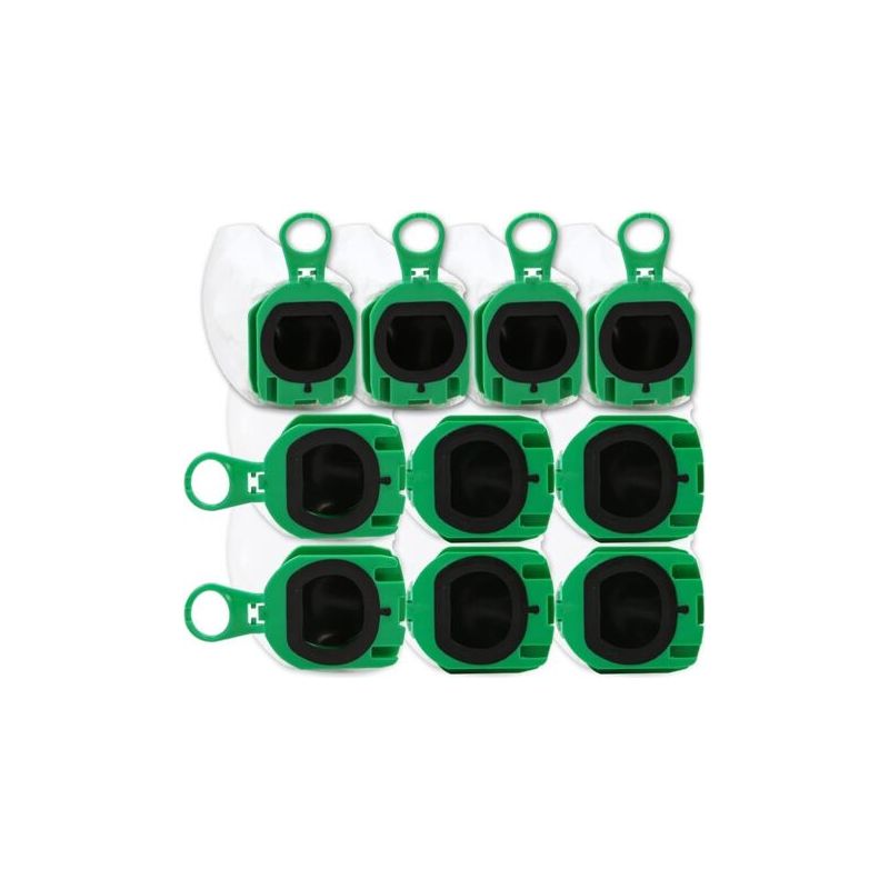 Fenoplastica Packung Mit 10 Beuteln Für Staubsauger Von Vorwerk Kobold Vb100 Vb 100 Fp100 Fp 100 Hochwertiger Beutelfilter Für Staubsauger