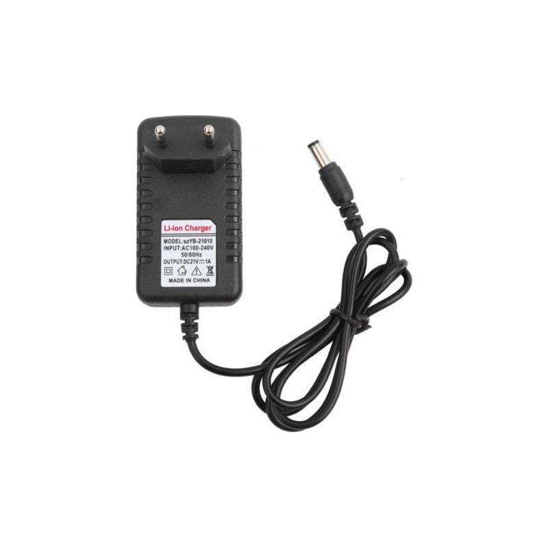 Fenoplastica 21v/1a Netzadapter Lithium-akkuladegerät, Dicker Kupferkern Li-ion Ladegerätadapter, 5,5 X 2,5 Mm Anschluss (i)