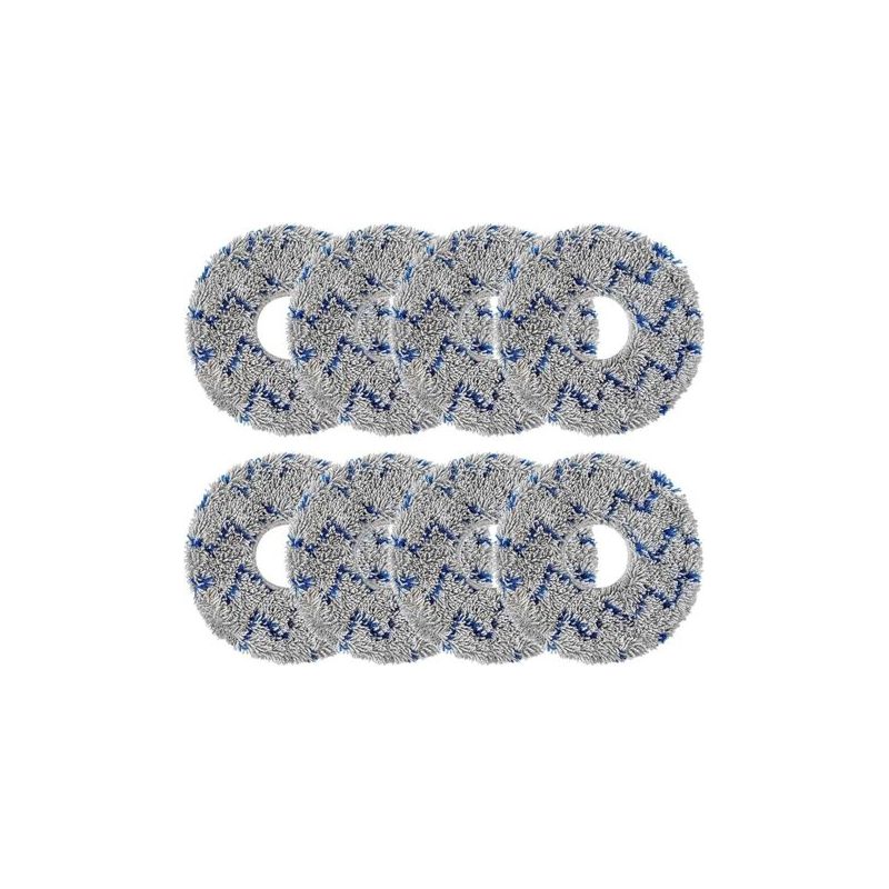 Fenoplasticaforehill Ersatz-wischpads Kompatibel Mit Ecovacs Deebot Saugrobotern T50 Pro Omni/ N30 Pro Omni/ T30 Pro/ T30s Combo/ T30s/ T20 Omni/ T10 Omni/ X1 Omni/ X1 Turbo/ X2 Omni/yeedi M