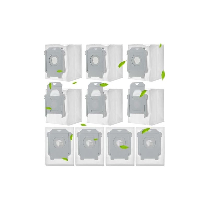 Fenoplasticarebirthcare Set Mit 10 Staubsaugerbeuteln Für Irot Roomba I7 I7+ I7 Plus S9 S9+ I3 I3+ I4 I4+ I6 I6+ I8 I8+ J7 J7+ E5 E6 E7 Ersatzbeutel Für Irot Roomba Allen Clean Base Asp
