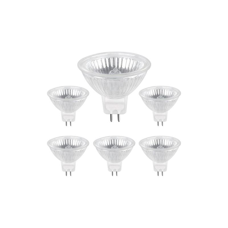 Stück Gu5.3 35w 12v Halogenlampen, 680lm Warmweiß 2700k Dimmbar, Mr16 Halogen-spotlampen