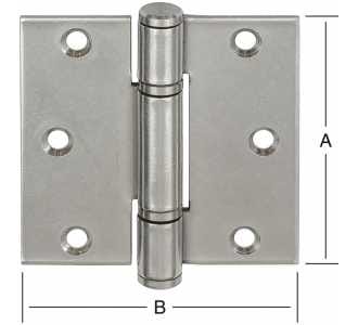 Vormann Türscharniere 90 x 85 mm Türscharnier