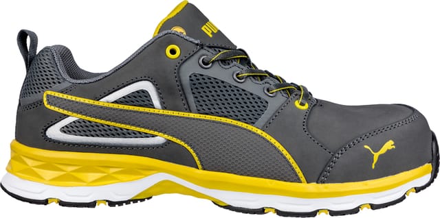 FP - Puma Safety Puma Sicherheitshalbschuh pace 2.0 Yellow low S1P esd hro src 643800 Gr.39 grau/gelb