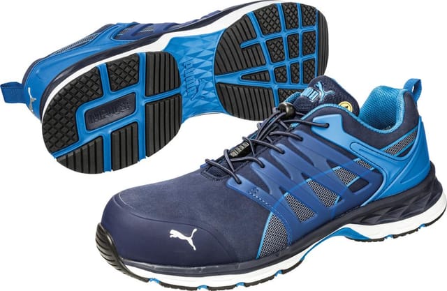 FP - puma Sicherheitsschuh velocity 2.0 blue low Größe 39 blau - 64.385.0-39