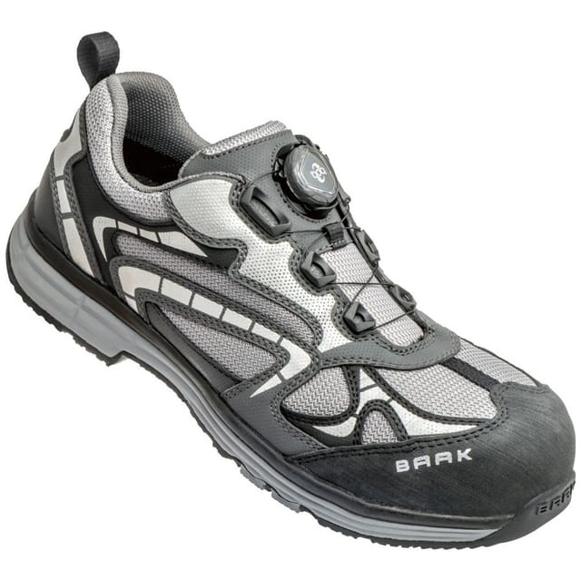 FP - Baak Sicherheitshalbschuh Captain Jogi 5080 S1P esd src gduv Gr.40 grau/schwarz