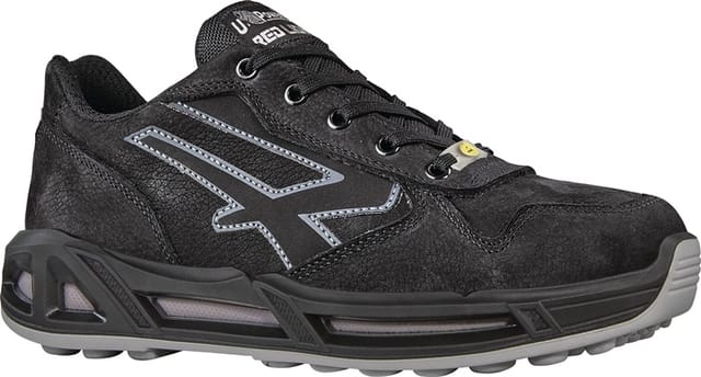 FP - Sicherheitsschuh Carbon Carpet Größe 44 w. 11 schwarz/grau S3S ci fo sr esd weiches gemilltes Leder, wasserabweisend