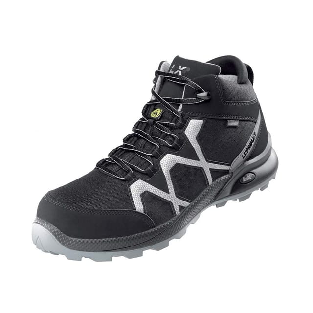 FP - Lupriflex Sicherheitsstiefel 4-110 Speed Aqua Mid S3 esd src Gr.39 schwarz/silber