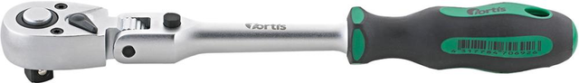 Gelenk-Umschaltknarre1/2' 290mm 72Zähne fortis