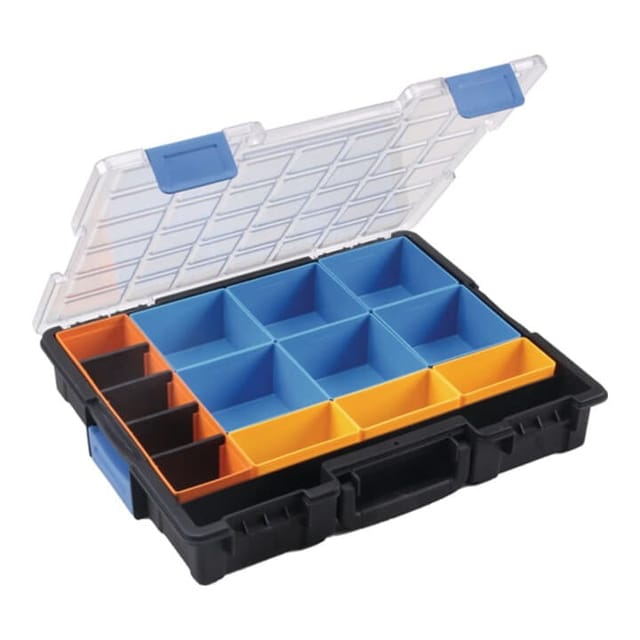 FP - Allit EuroPlus Pro K44/15 Sortimentskoffer (b x h x t) 440 x 76 x 355 mm Anzahl Fächer: 15 Inhalt