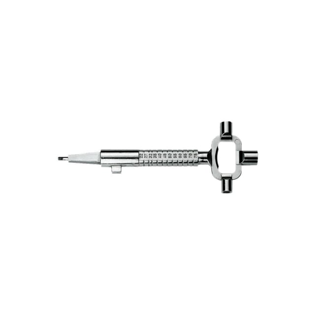 Universalblindzylinder EASYBLIND 77-132 mm nickelsilber