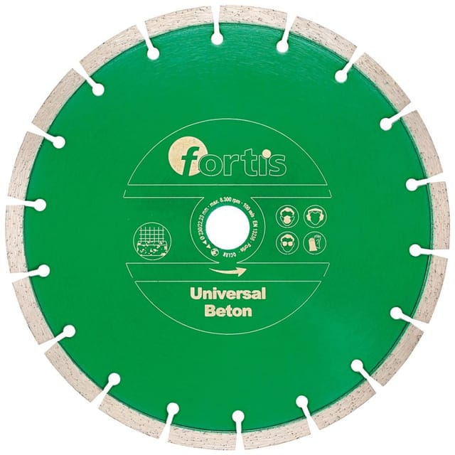 FP - Fortis Diamant-Trennscheibe Universal Beton ø 230 mm gesintert 10 mm Bohrung 22,2 mm