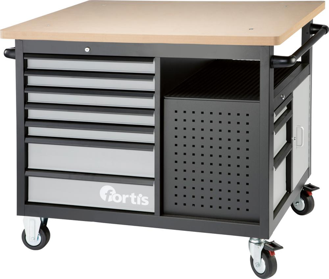 Rollwerkbank 1120x790x1005 mm Fortis